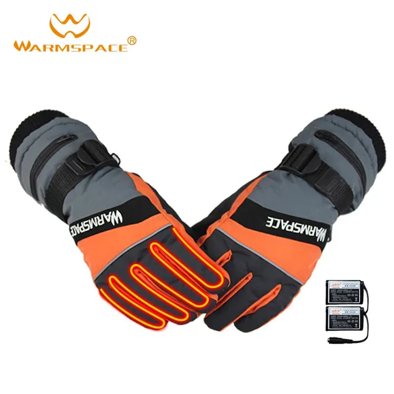 WARMSPACE Heated Winter Gloves - USB Recharging