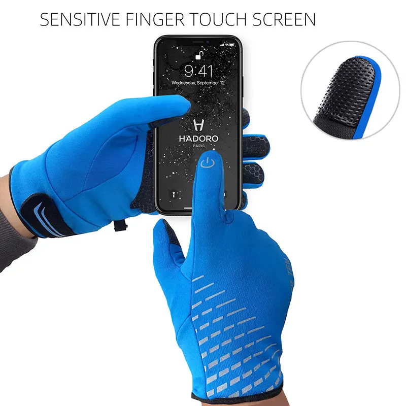 Women Men Winter Gloves For Running Touchscreen Windproof