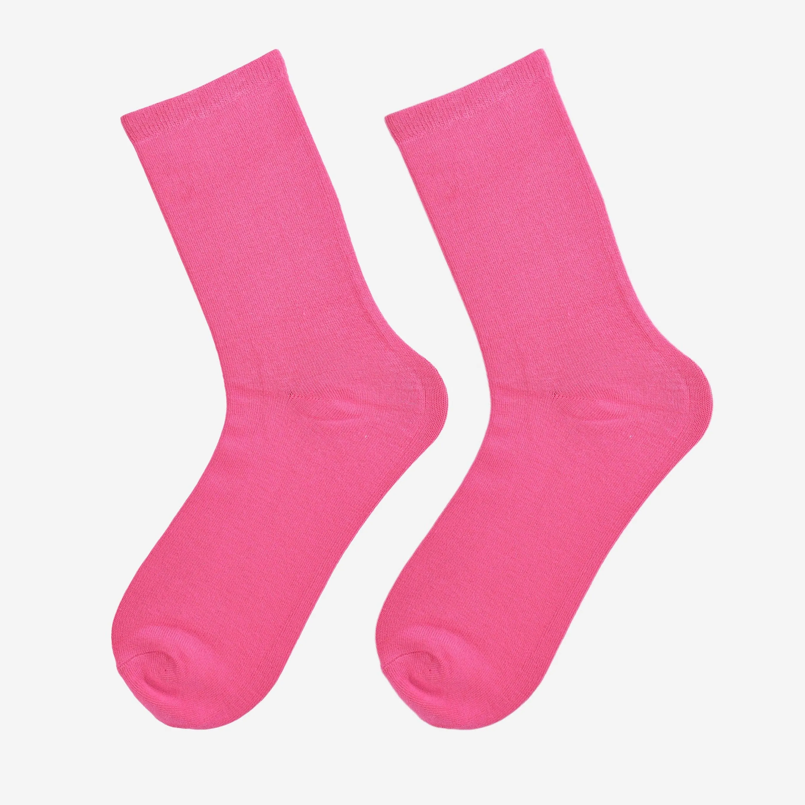 Women's Hot Pink Bamboo Socks