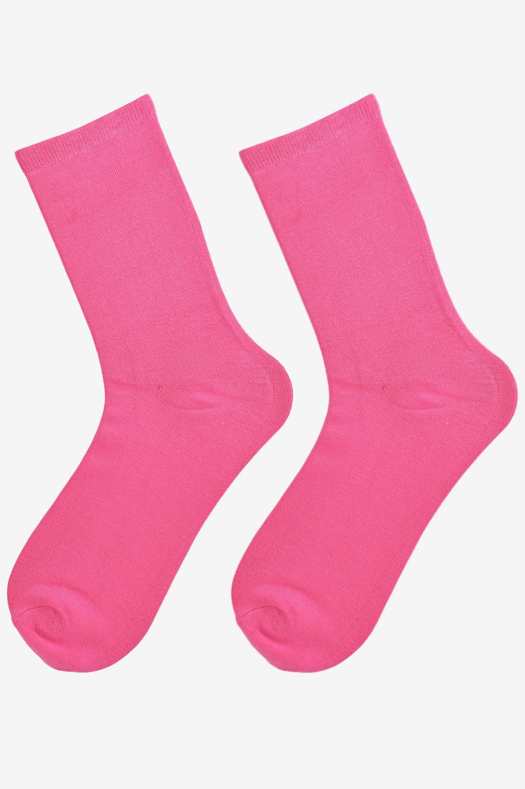 Women's Hot Pink Bamboo Socks